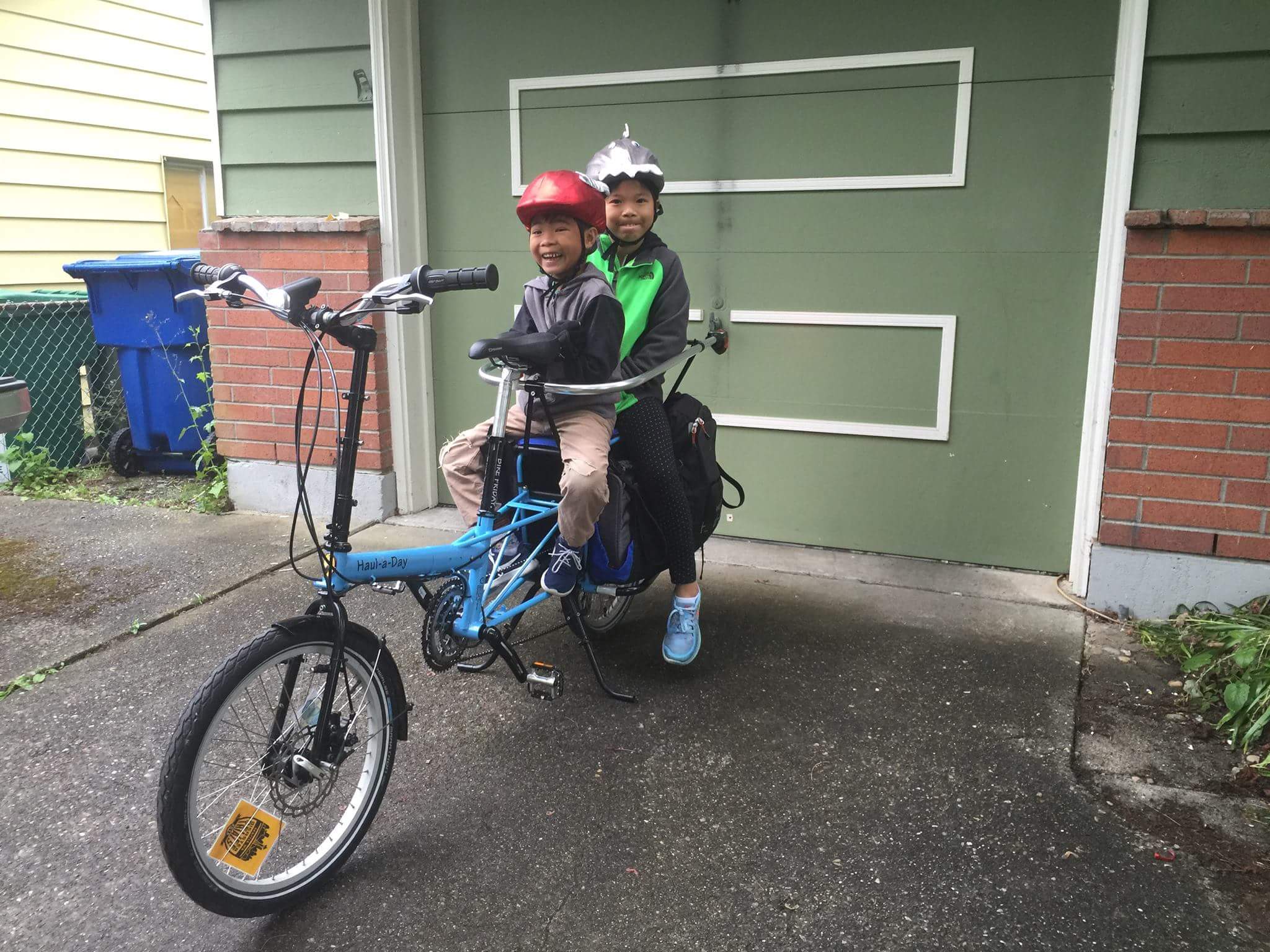 Bike Friday HaulADay Family Cargo Utility Bike Friday