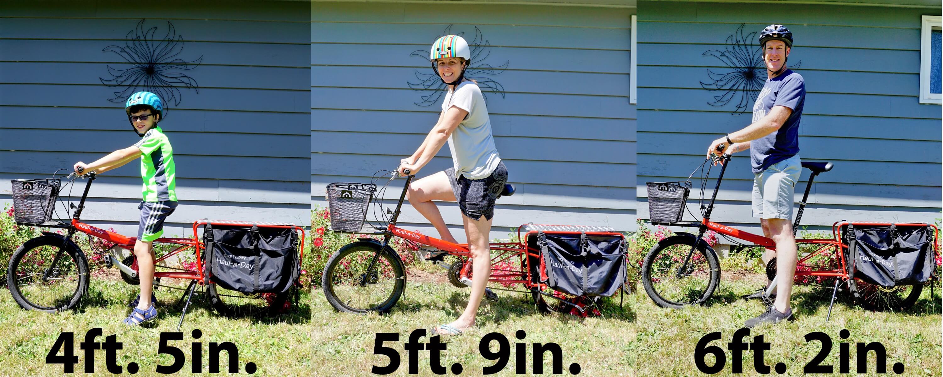 Bike Friday HaulADay Family Cargo Utility Bike Friday